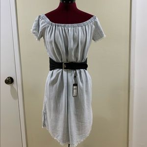 Anthropologie: Cloth and Stone Chambray Dress